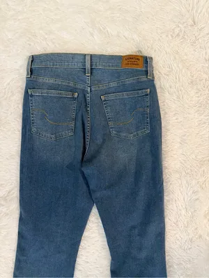 Levi's Signature by Levi Strauss Women High Rise Straight Distressed Jeans size 8 W29⁠ thumbnail 4