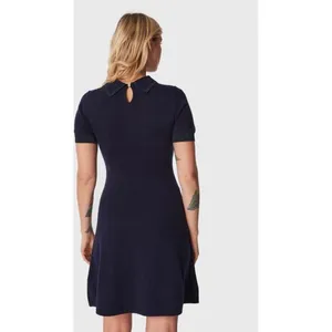 NWT Tommy Hilfiger Womens Size Small Cashmere Kiss Knit Polo Sweater Dress NEW thumbnail 3
