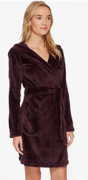 Ugg Miranda Fleece Hooded Robe With Pockets thumbnail 1