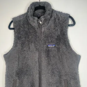 Patagonia Los Gatos Grey Fleece Vest Size XL thumbnail 3
