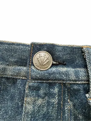 Rag & Bone Miramar denim jean mini asymmetrical skirt size 26 thumbnail 6