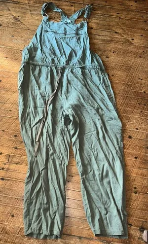 Susina light green classic lightweight relaxed XL overalls thumbnail 1