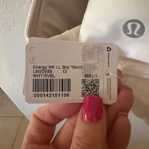 Lululemon Energy High-Neck Longline Bra *Medium Support, B–D Cups. SZ 12 NWT thumbnail 9