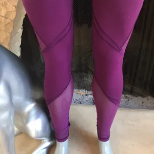 Victoria's Secret Knockout Purple Mesh High Waist Leggings Women's Size Small thumbnail 3