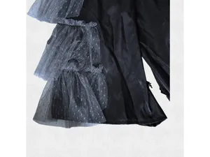 Leg Avenue Victorian Ball Gown Costume Black Gray Dress Large Goth Evil Queen thumbnail 9