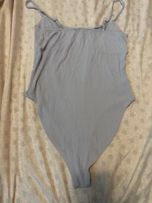 forever 21 blue tank top body suit thumbnail 3