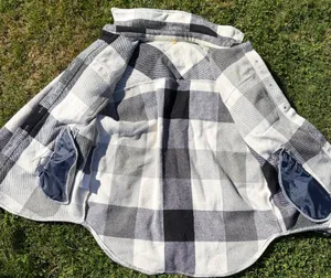 Plaid Button Down Jacket thumbnail 4
