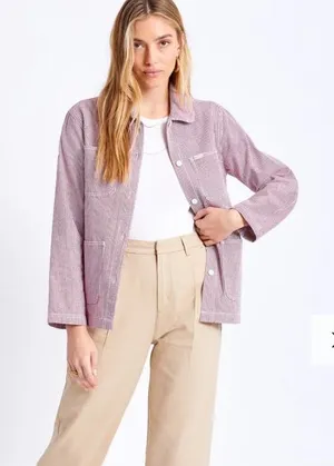 NWT Brixton new with tags DETROIT ROUND COLLAR CHORE COAT‎ thumbnail 1