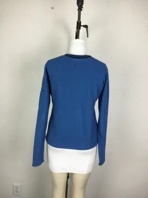 Patagonia Size M Rear Vintage Sweatshirt Women's Blue Fleece Soft Sweater Warm thumbnail 6