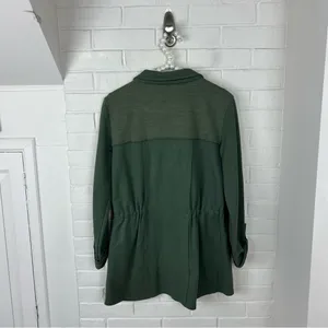 Neon Buddha Green Knit Button Front Jacket Size XS thumbnail 9