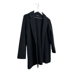 J. Crew Black Sophie Open-Front Sweater-Blaze Size Small thumbnail 2