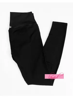 Alo Airlift Mesh High-Waist Track Star Leggings Black Sheer See-Through Hi-Rise thumbnail 7