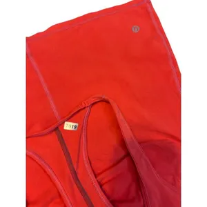 Lululemon Racerback Tank Top Coral Red Size S-fair condition thumbnail 6