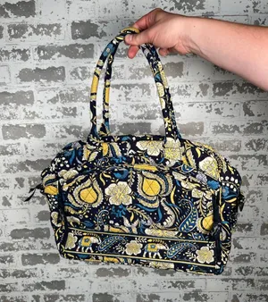 Vera Bradley | women floral tote computer bag thumbnail 1