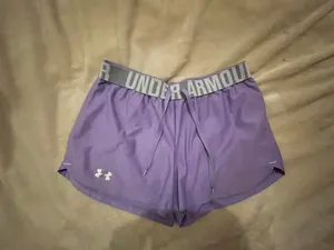 Under Armour Purple Shorts thumbnail 1
