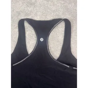 lululemon racer back tank black fitted workout 6 thumbnail 8