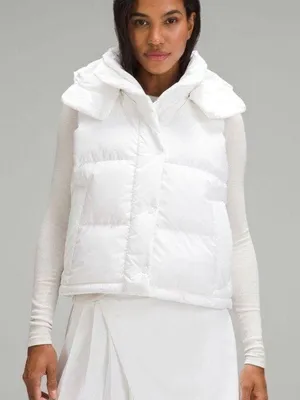 Wunder Puff Cropped Lululemon 600 Down Fill Vest thumbnail 1