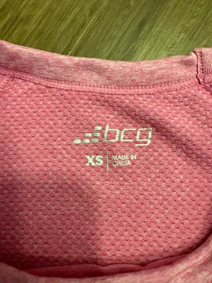 BCG Athletic Shirt Workout Pink XS thumbnail 2