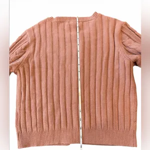 Women’s Wild Fable Button Up Sweater Mauve NWT Medium thumbnail 8