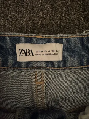 ZARA Jeans High-Rise Straight Leg thumbnail 2