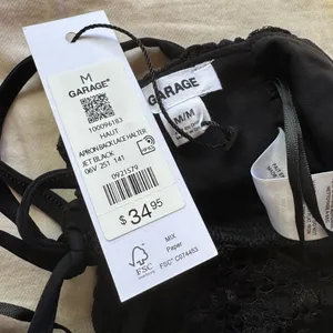 Garage - Apron Back Lace Halter Top thumbnail 6
