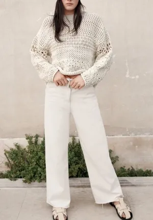 Zara Alma Wide Leg Jeans thumbnail 1