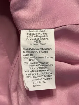 J. Crew Parke Blazer in Stretch Linen Women's 8 Vivid Fuchsia Career Preppy Chic thumbnail 12