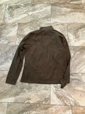 The North Face TKA 100 Quarter Zip Fleece Pullover Brown Womens L thumbnail 3