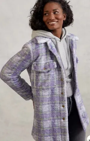 Anthropologie Donna Plaid Shirt Jacket thumbnail 1