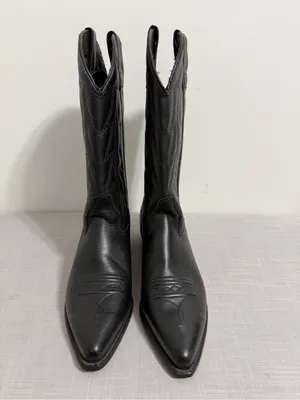 Capezio Vintage Women's Leather Western Cowgirl Boots Size 10 #267172 thumbnail 2