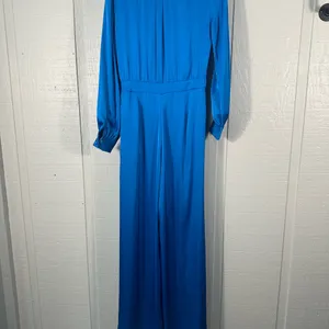 Strut and Bolt Blue Long Sleeve Pantsuit Size Small NWT thumbnail 9