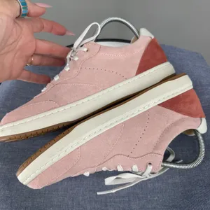 Dansko‎ Josey Sneaker Womens 40 Blush Pink Suede Lace Up Low Top Colorblock thumbnail 9