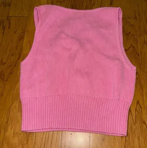 Brand New PacSun LA Hearts Knit Light Pink Crop Top Women’s Size Large thumbnail 7