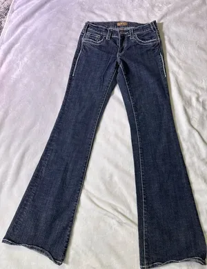 Classic Indigo Flare Jeans Blue Size 26 thumbnail 1