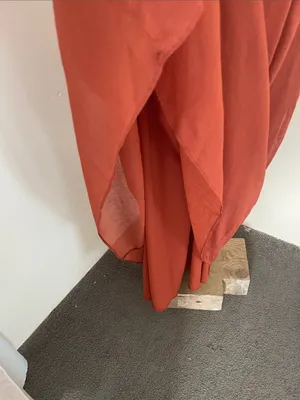 Mango Rust Red Flutter-Sleeve Maxi Dress thumbnail 5