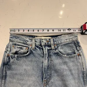 GRLFRND the Sara Super High Rise Slim Straight Jeans size 25 thumbnail 9