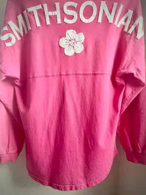 Pink Vintage Smithsonian Long Sleeve thumbnail 2