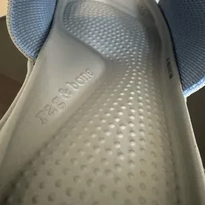 Rag & Bone Brixley Knit Slide Sandal, Gray/Blue, Size‎ 10 (Euro 40), NWT thumbnail 12