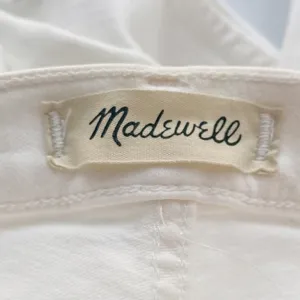 Madewell • 10" High-Rise Skinny Jeans in Pure White: Step-Hem Edition thumbnail 56