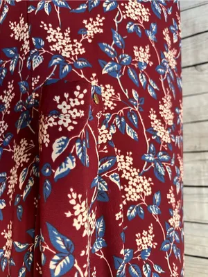 Madewell Button-Back Dress in Antique Flora thumbnail 7