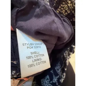 Skies Are Blue Women's Size Medium Petite Prudence Embroidered Ruffle Hem Skirt thumbnail 11