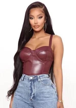 Boutique Leather Corset thumbnail 2
