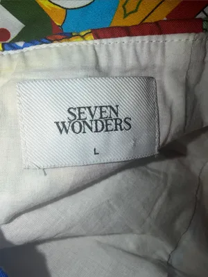 $145 NWOT Revolve X Seven Wonders AERA MINI DRESS - PHAEDRA PRINT L thumbnail 12