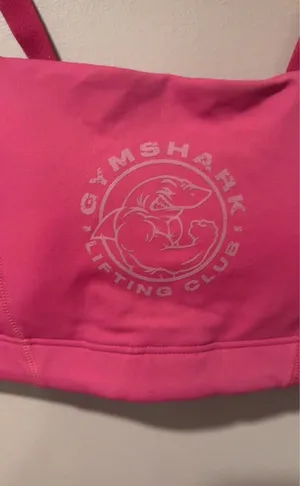Gymshark Bandeau Sports Bra Pink thumbnail 3
