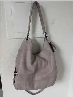 Free People We The Free Sabine Slouchy Bag in Fog Gray thumbnail 4