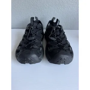Hoka One One Hopara hiking sandals in Black/Black. Women's US size 8.5. thumbnail 2