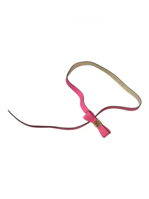 Kate Spade pink bow leather belt S thumbnail 3