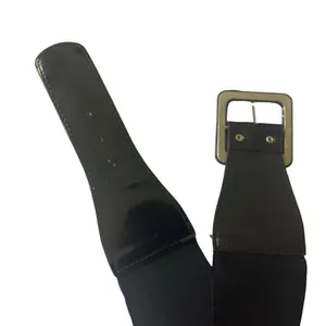 Wide Elastic Belt Black thumbnail 7