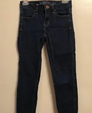 Vintage American Eagle Low Rise Cropped Jeans thumbnail 1