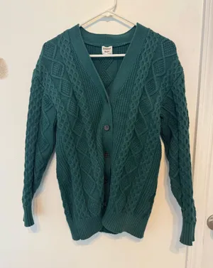 Aritzia Sunday Best Cable Knit Cardigan thumbnail 1